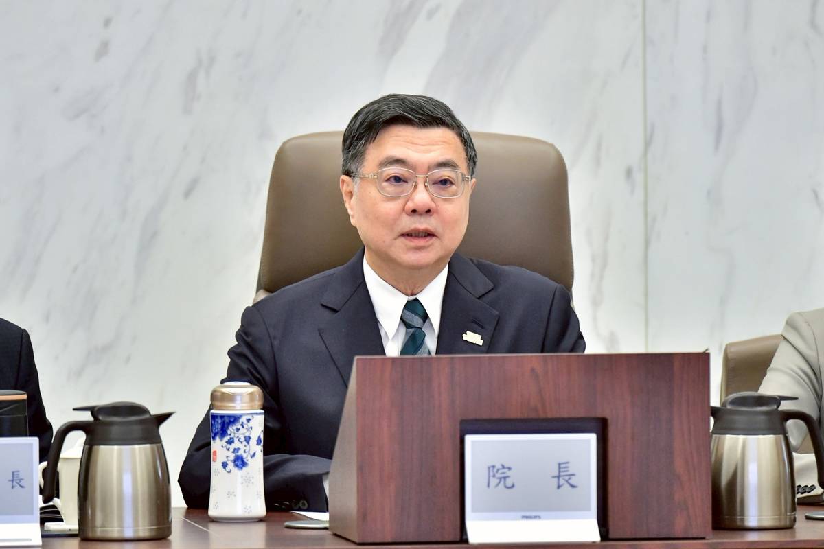 行政院院長卓榮泰主持行政院院會。(行政院提供)