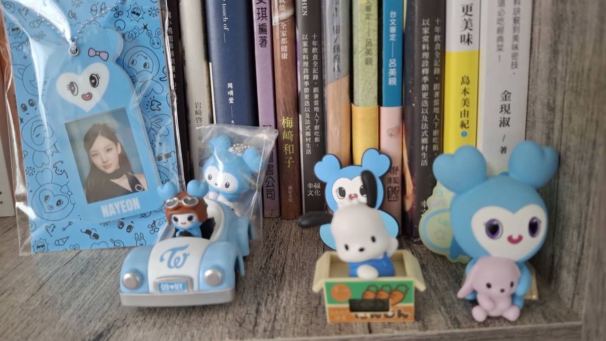 羅山最喜歡的TWICE成員是娜璉，蒐集象徵她的娃娃Navely