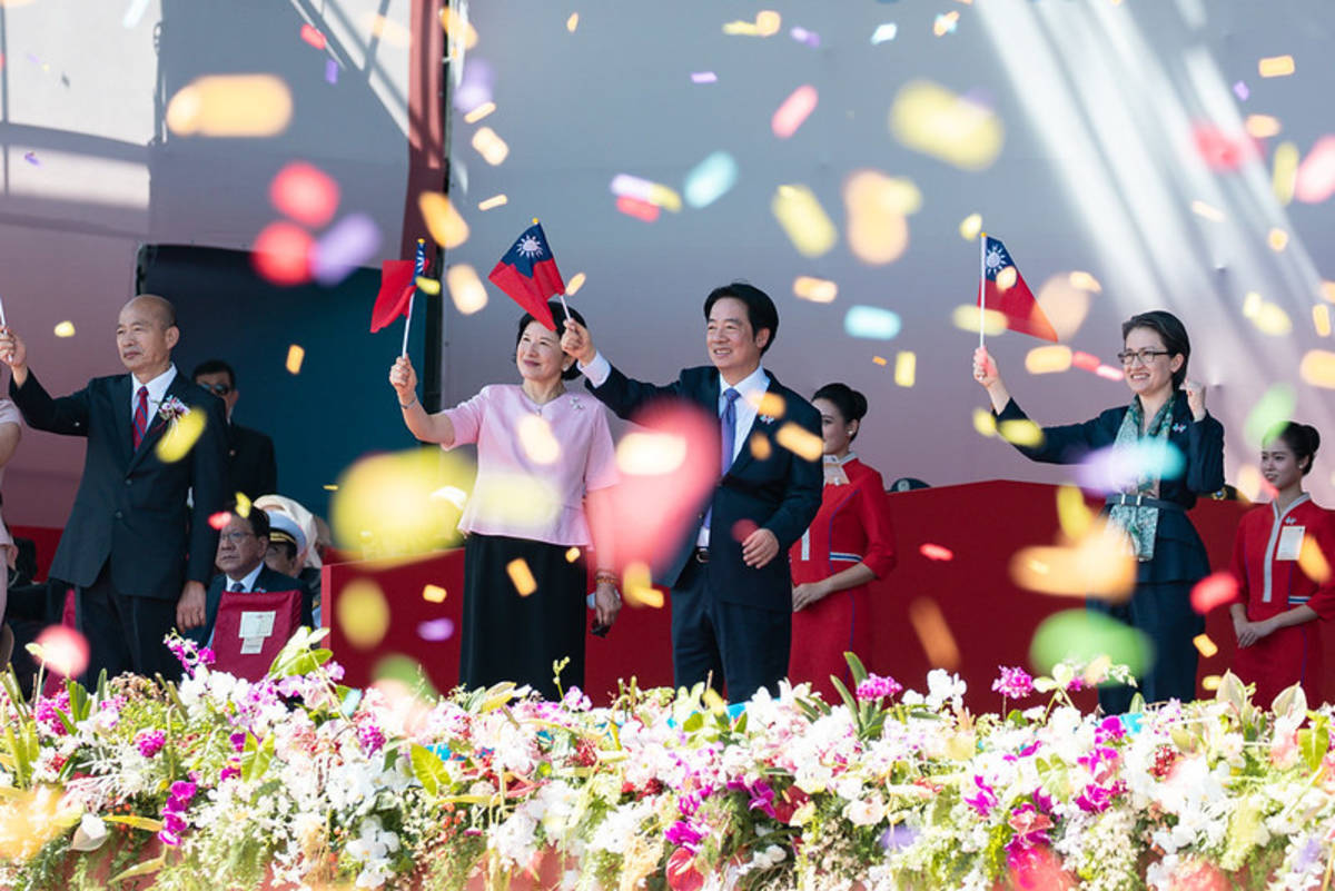 賴清德總統出席「中華民國中樞暨各界慶祝114年國慶大會」 (總統府提供)
