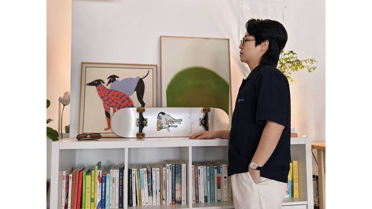 辦公室一隅。導演高子甯