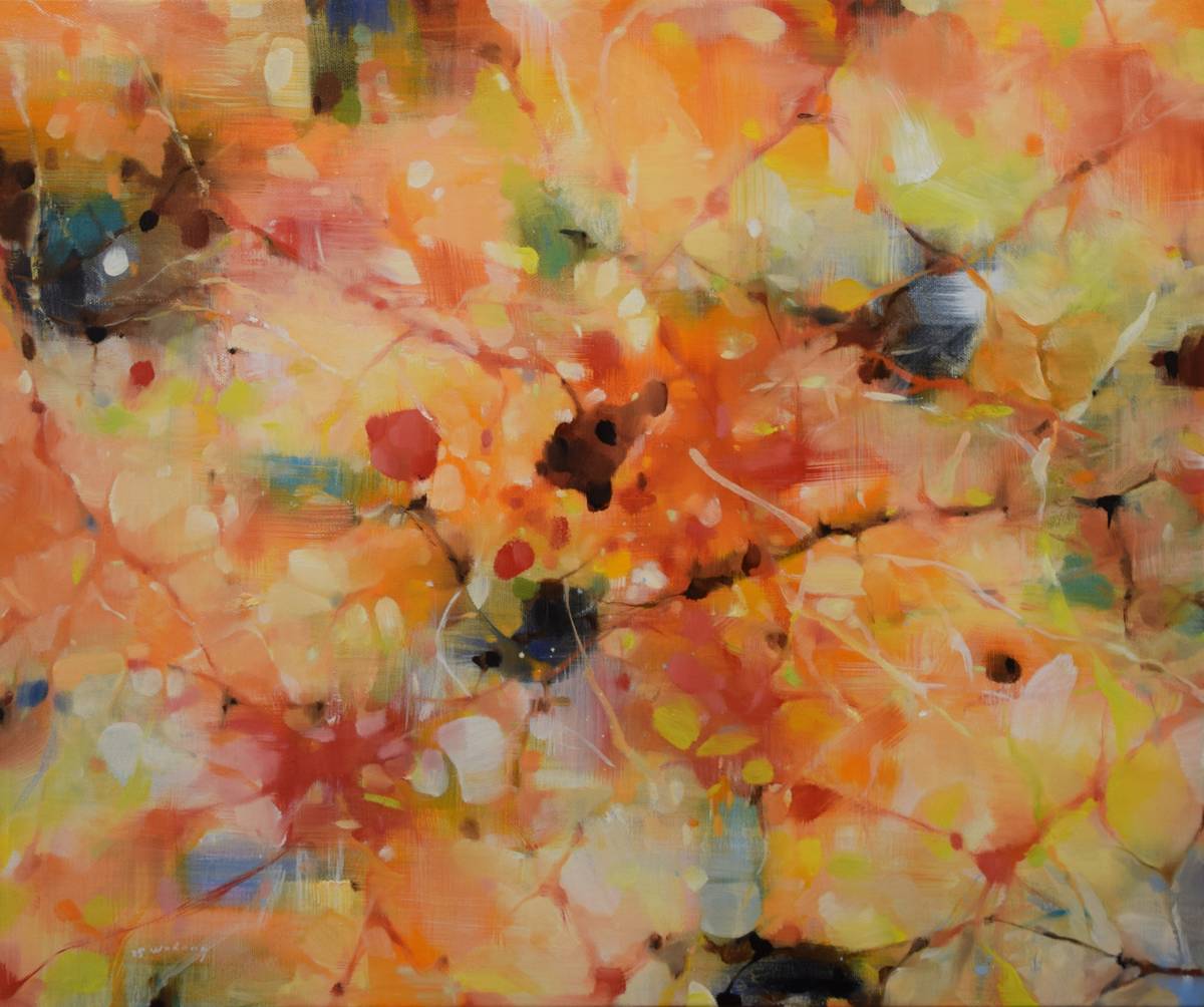 作品名稱：內在的光B_Inner Light＿oiloncanvas