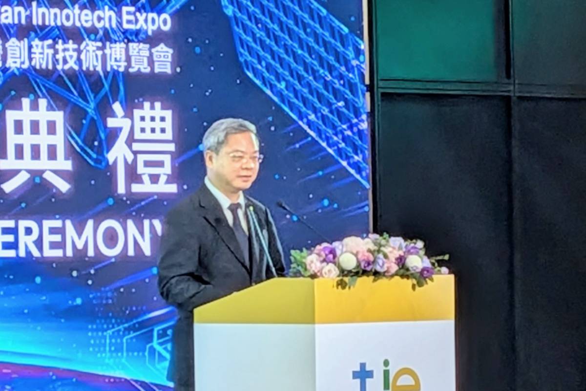 經濟部長龔明鑫表示，2025年「臺灣創新技術博覽會」聚焦人工智慧與永續科技整合應用