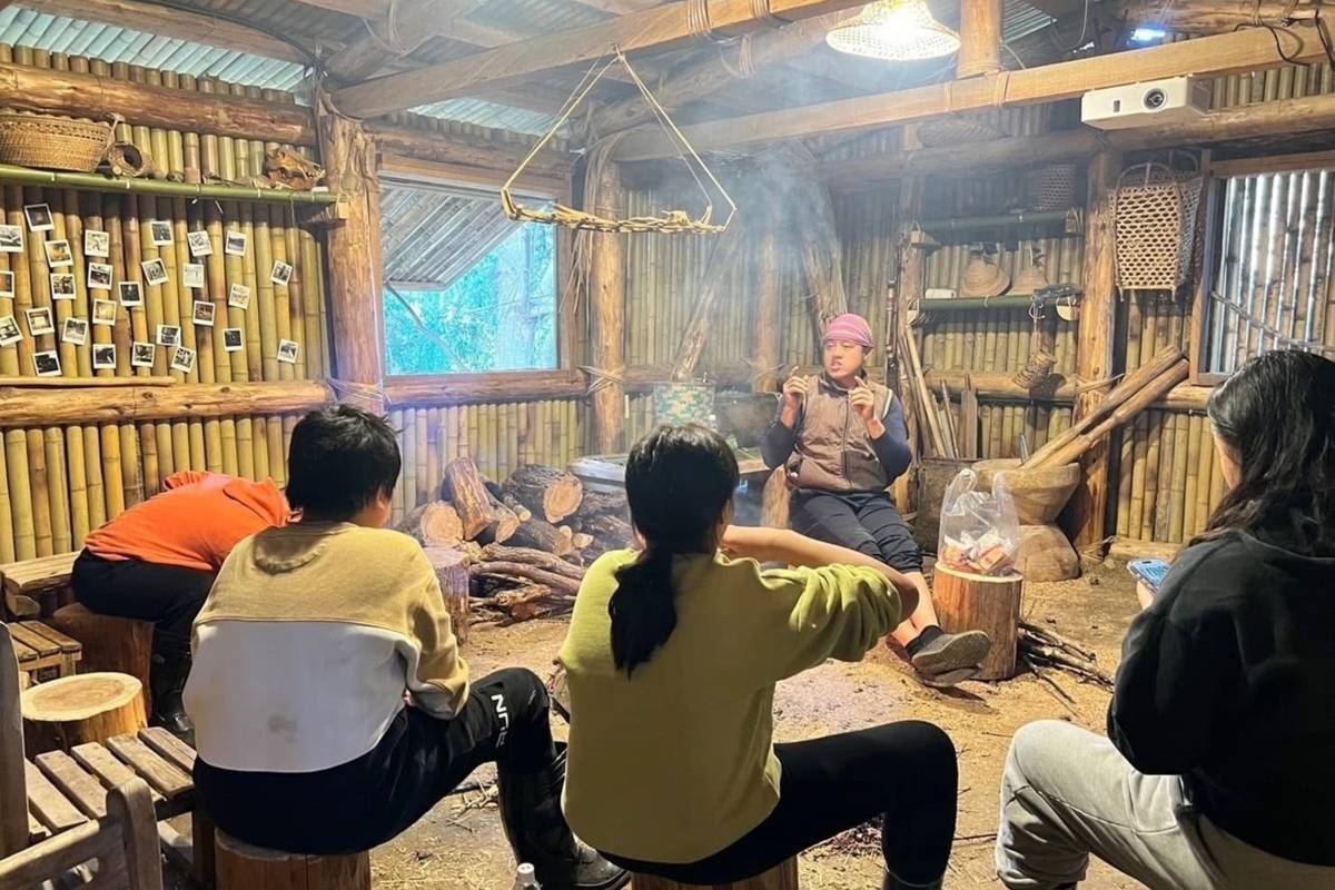 桃園市復興區光華國小傳統家屋成為教學泰雅文化的場域