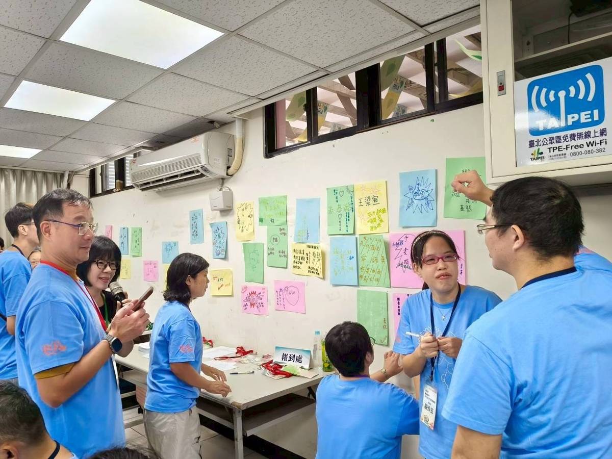 學員在為期2天的營隊中，學會了面對生活的新方法，也看見了不同的自已