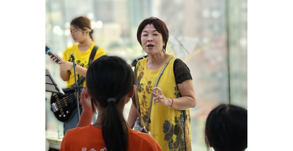 用音符逆轉勝的教育奇緣的，熱愛生命文教基金會執行長 方嘉綺