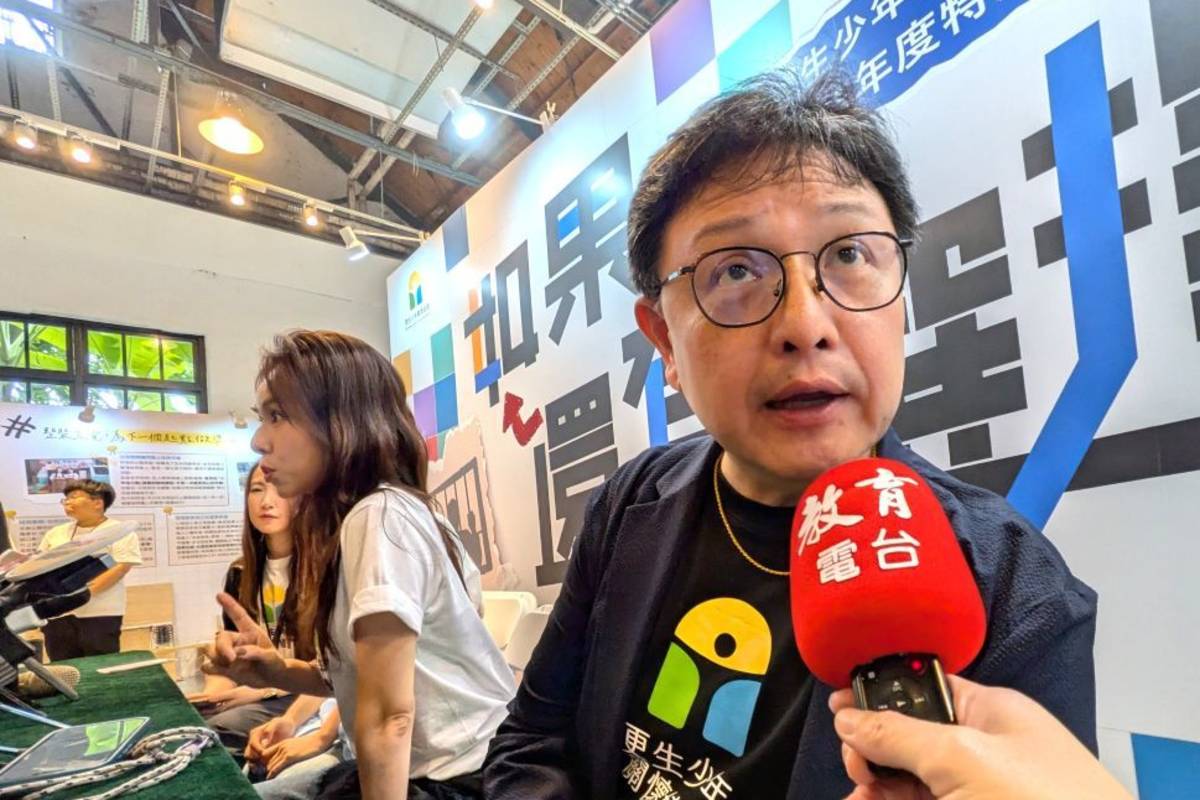 江元凱秘書長表示，透過特展，讓民眾了解協會如何陪伴更生少年邁出人生的第一步