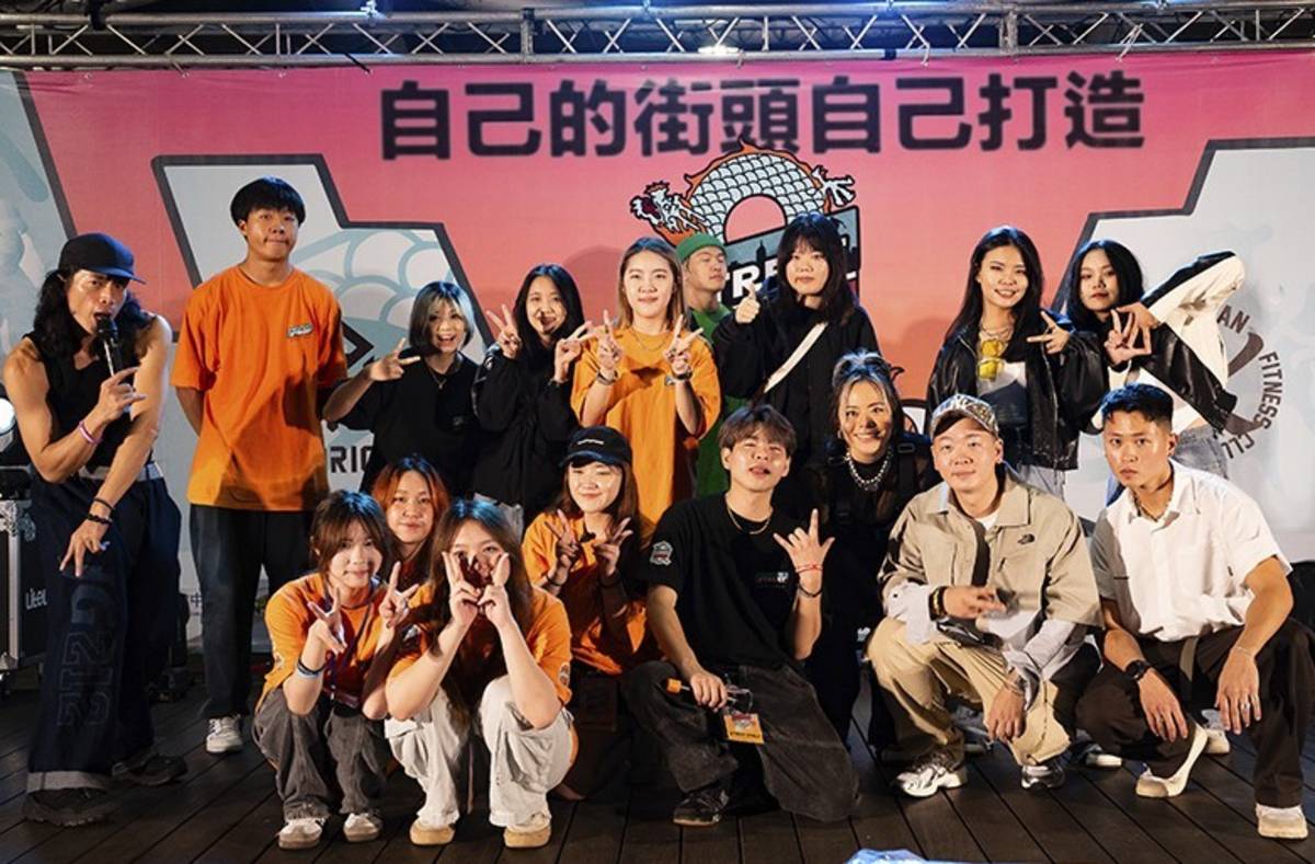 「街樂園 Street Paradise」團隊舉辦街頭慶典活動。(實踐大學提供)