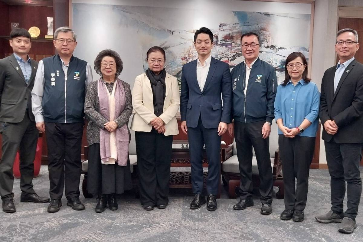 監察委員田秋堇、范巽綠年11月3日拜會臺北市市長蔣萬安(監察院提供)