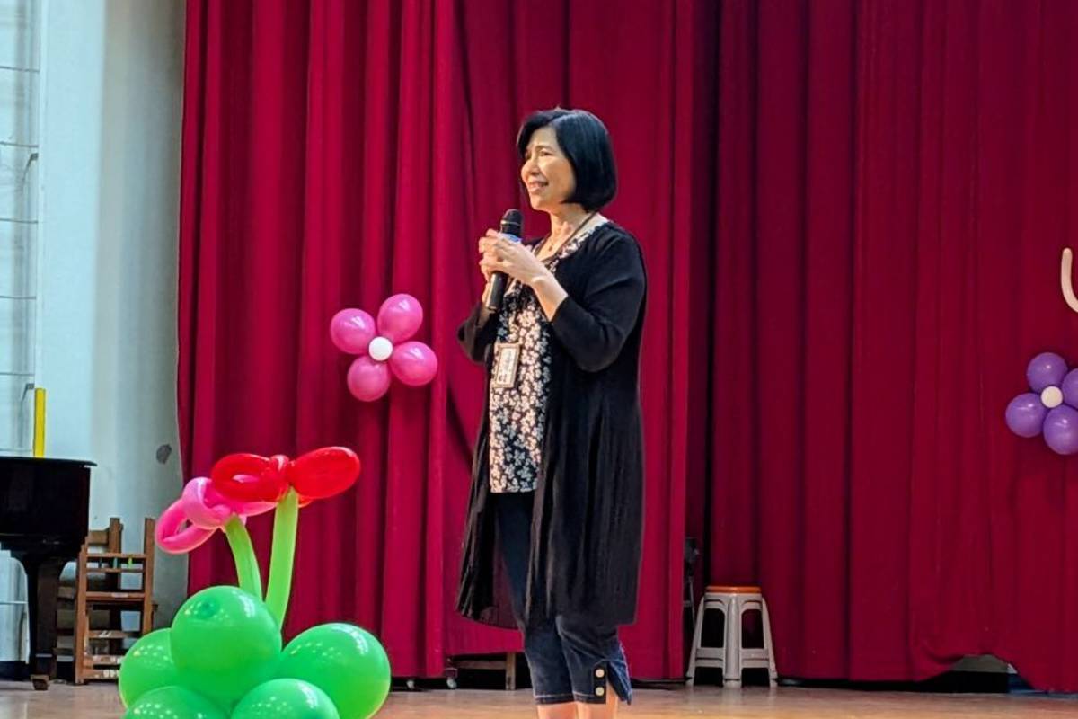 臺北市教育局副局長廖文靜強調，品德教育要在生活中實踐