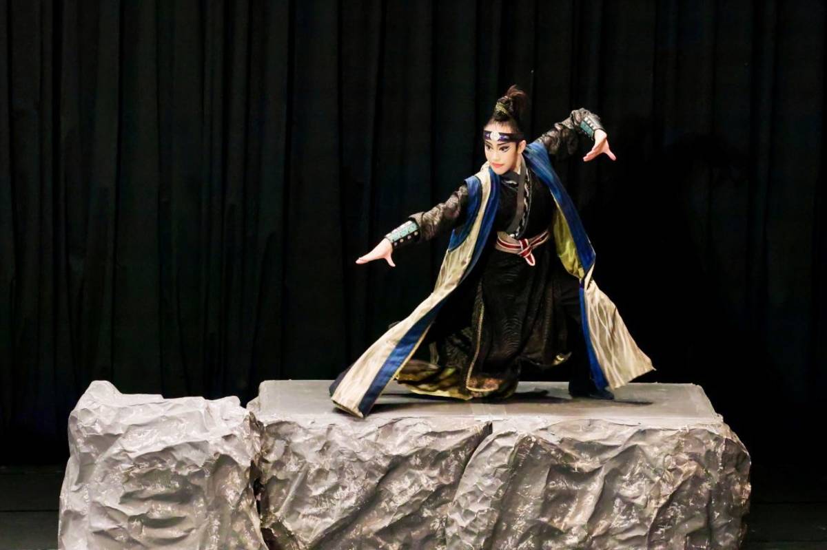 北安國中吳羽晨在臺北市114學年度學生舞蹈比賽中，榮獲國中個人組西區民俗舞特優第一名