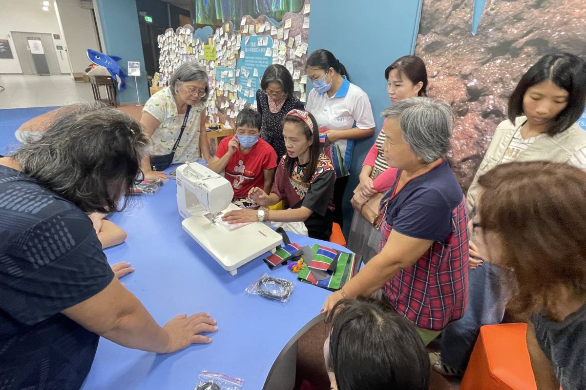 本次成果展展出陳唯芯老師與學生的作品，呈現原美傳韻的工藝之美(圖片/海科館提供)