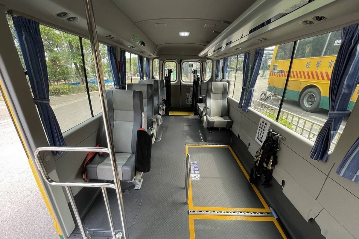 國教署補助各直轄市及縣市政府辦理身心障礙學生交通車汰舊換新