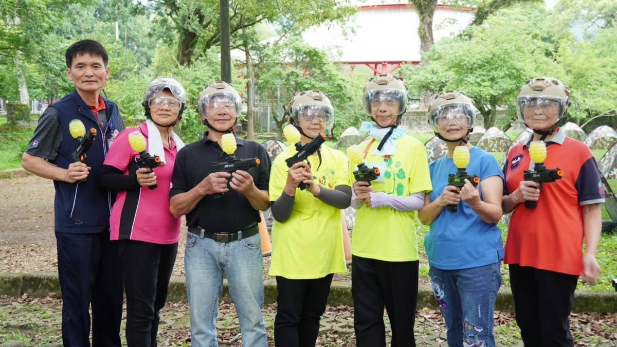 回到18歲水彈體驗，愈玩愈年輕