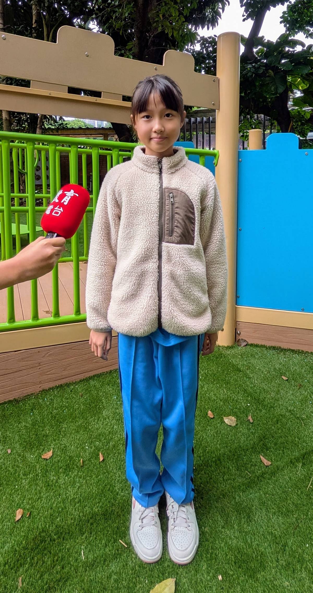 學生邱宣瑜則表示，具有挑戰性的遊具玩起來不但刺激且令人盡興