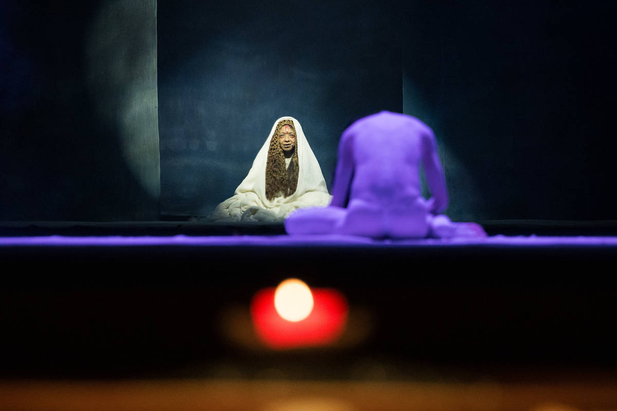 無垢舞蹈劇場《潮》 彩排記者會〈破〉舞作演出（國家兩廳院提供，攝影：張震洲）