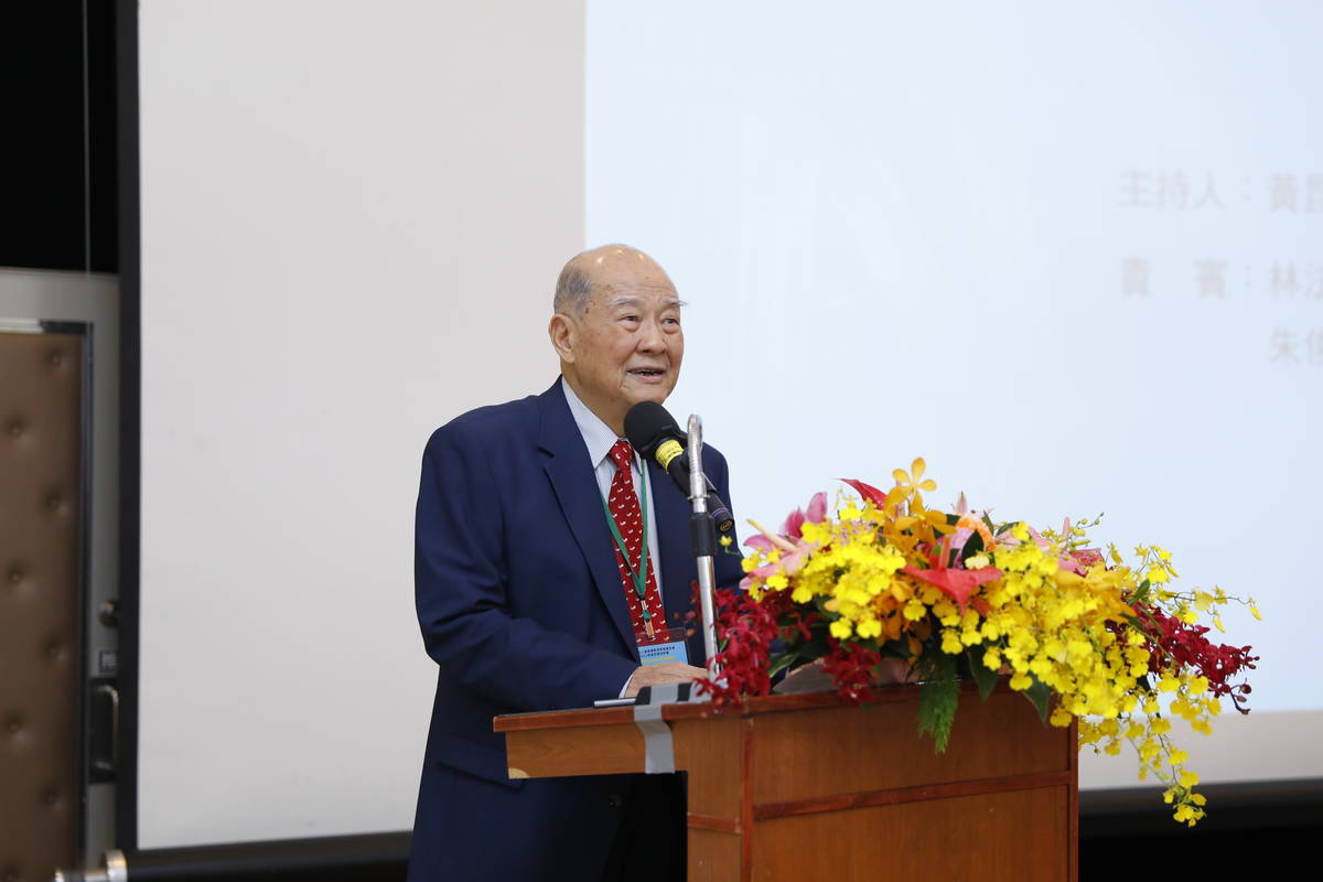 黃昆輝董事長致詞  (基金會提供)