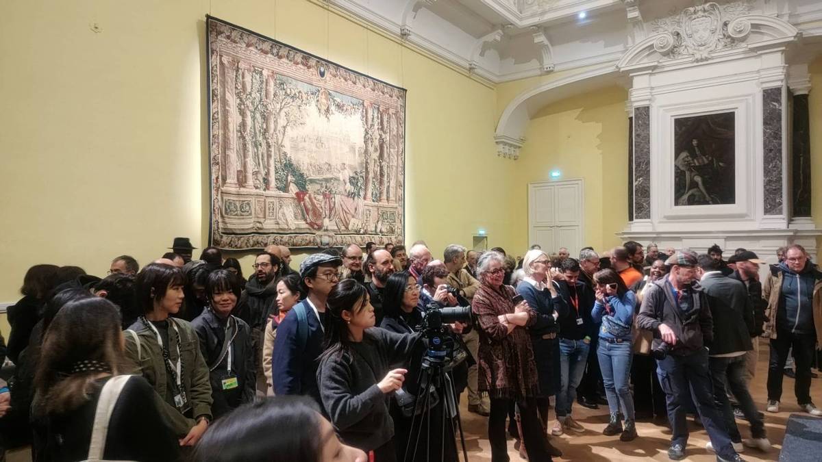 第42屆布洛瓦漫畫節21日晚間開幕，現場嘉賓雲集。（巴文中心提供）