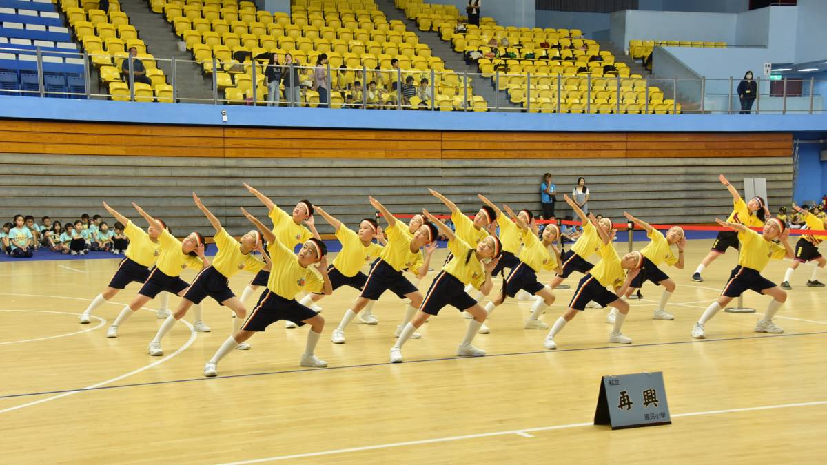 113學年度健康促進學校輔導計畫校園健康主播評選-佳作-臺北市再興國民小學-臺北市健身操比賽二年級組三年級組連續11年特優