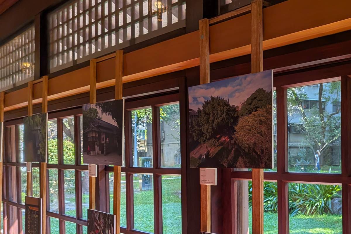 學生以紀州庵為主題拍攝的照片