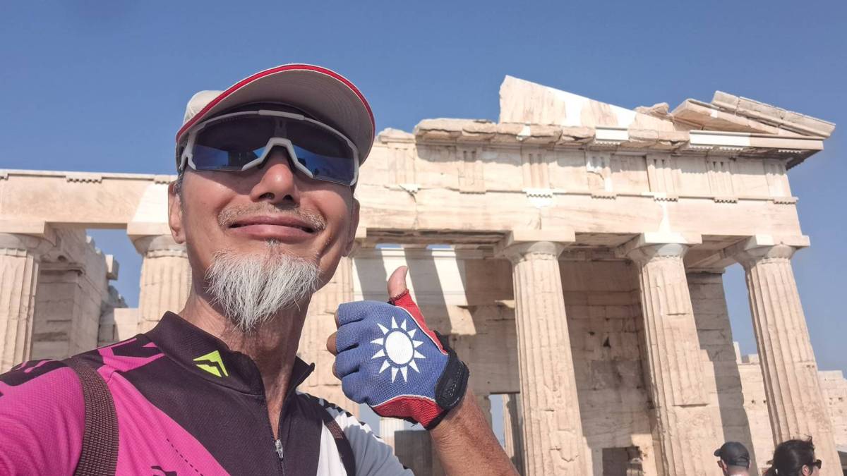 75歲的陳敏先目前正進行2025-2027「單車壯遊、為愛而騎、生命溯源、世界和平」的全球生態文化和平之旅。

【希臘雅典至土耳其伊斯坦堡、伊斯坦堡至埃及開羅】