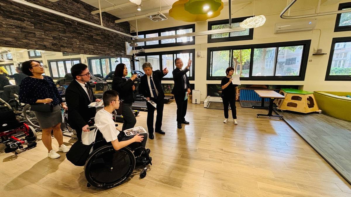 國立和美實驗學校與日本桐加丘特別支援學校展開國際交流 (教育部提供)