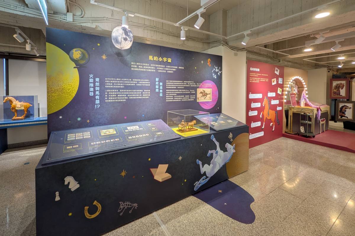 「馬的不思議-生肖郵票特展」展出到115年4月12日