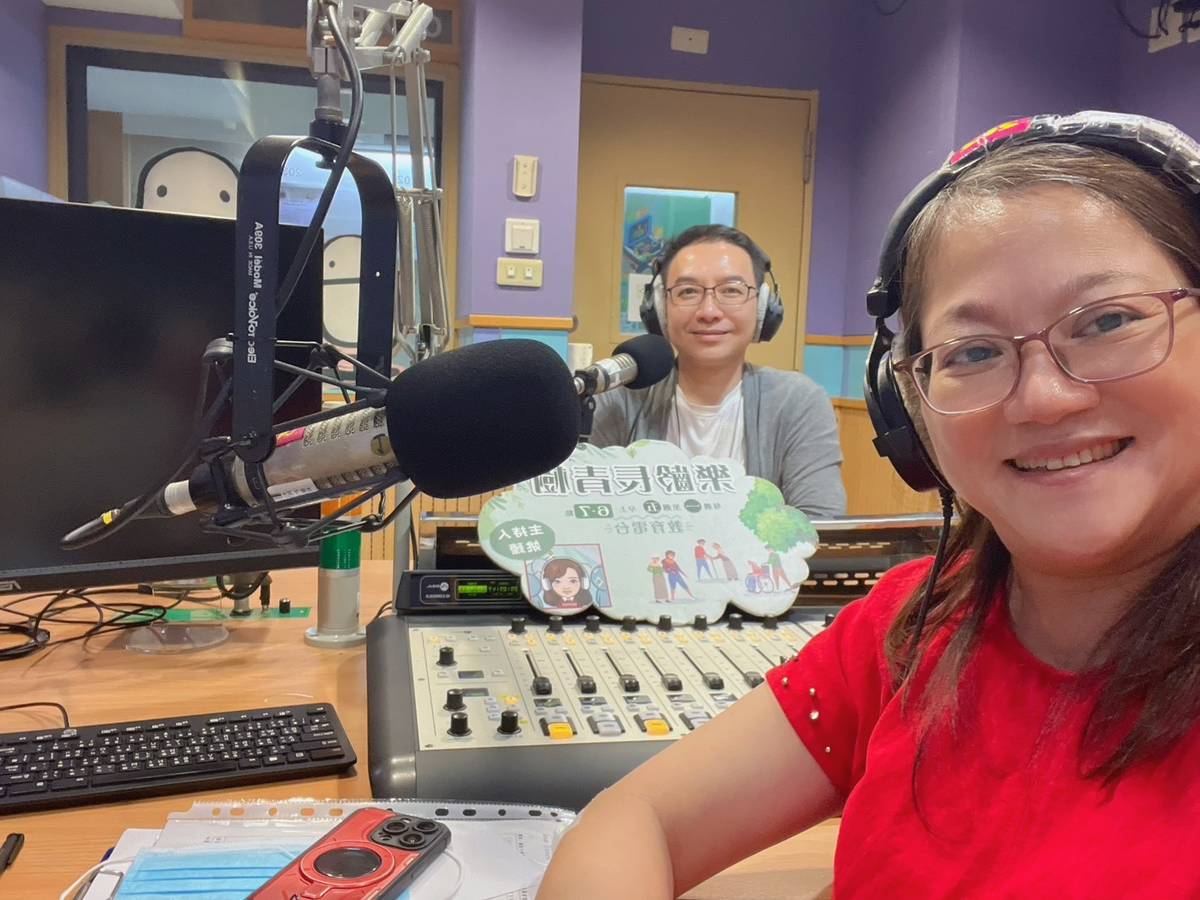 姚臻訪問陳亮廷聽姚臻節目滿滿正能量,幫助身心靈健康
