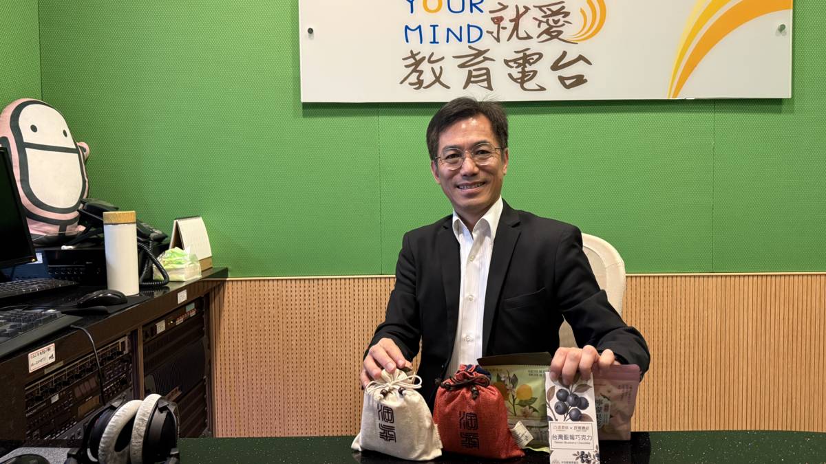 農業部農村水保署、臺中分署陳榮俊分署長，介紹2026年農遊馬力夯遊程。