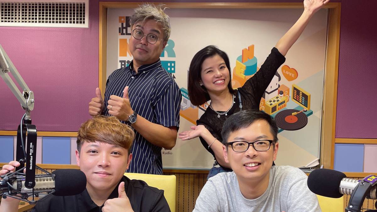 前排：世傑、紹維，後排：文俊、秋香