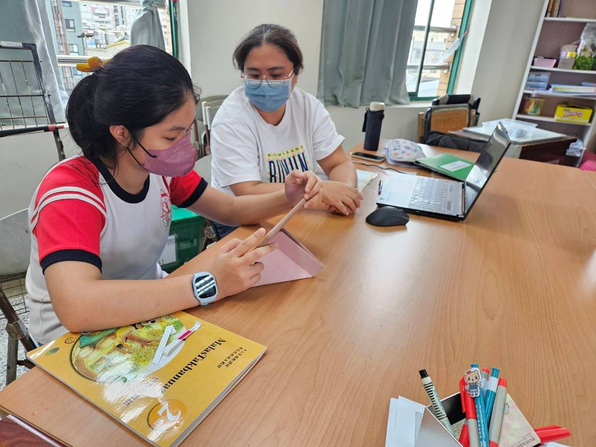 臺中市立新興國小展現創新教學特色。(教育部提供)