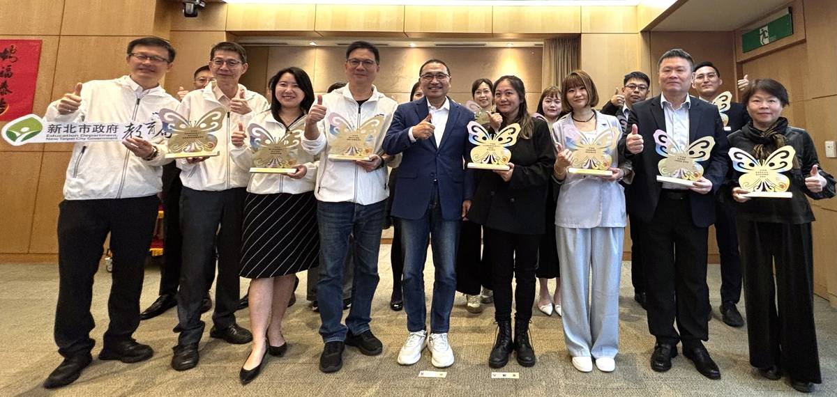 114年度建教合作考核一等獲侯友宜市長頒獎肯定