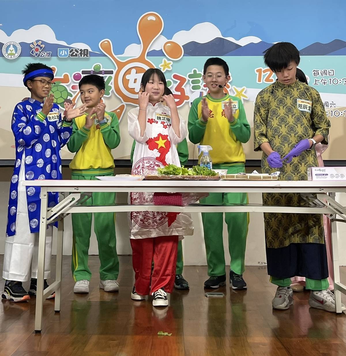 忠貞國小-新住民文化分享(教育部提供)