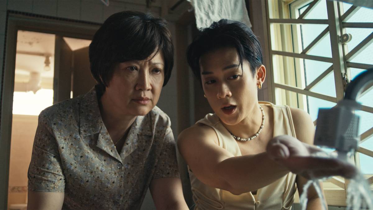 圖5-5許瑞奇（右）與洪慧芳在《好孩子》片中飾演母子，訴說著一個家族如何在傷痛與誤解中重新找到彼此