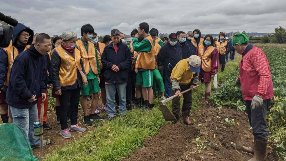 常有不同團體來體驗農田樂及進行食農教育(照片由快樂農場提供)
