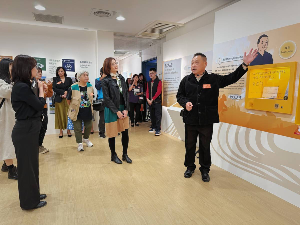 考古咖啡廳飄香十三行博物館  結合水下考古文物展同步開幕