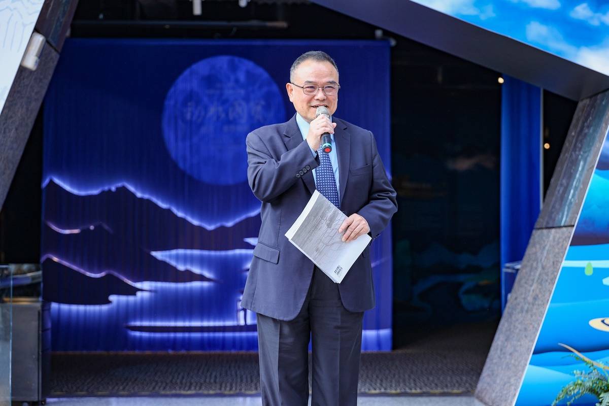 故宮蕭宗煌院長表示，故宮文物跨越雪山山脈，在蘭陽博物館與宜蘭鄉親相會，實踐「全民的故宮」願景。