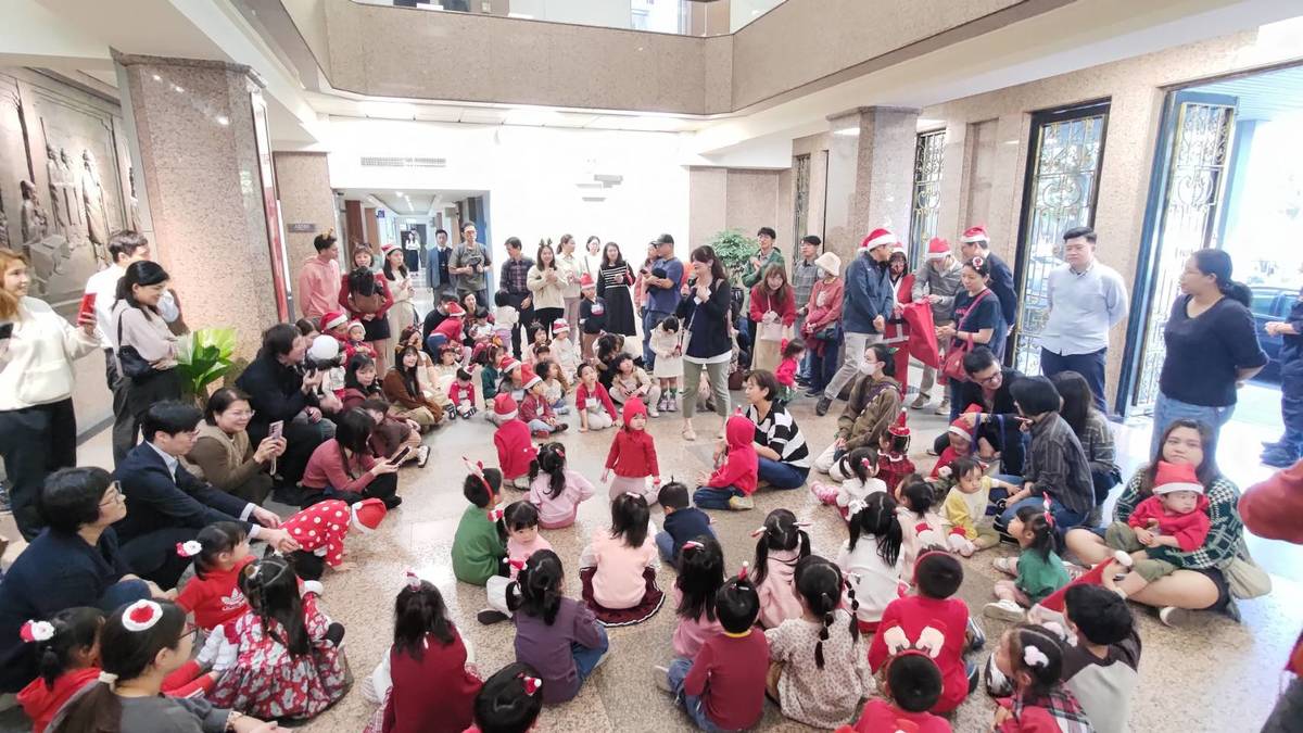 教育部幼兒園徐州教保中心和忠孝教保中心到教育部報佳音