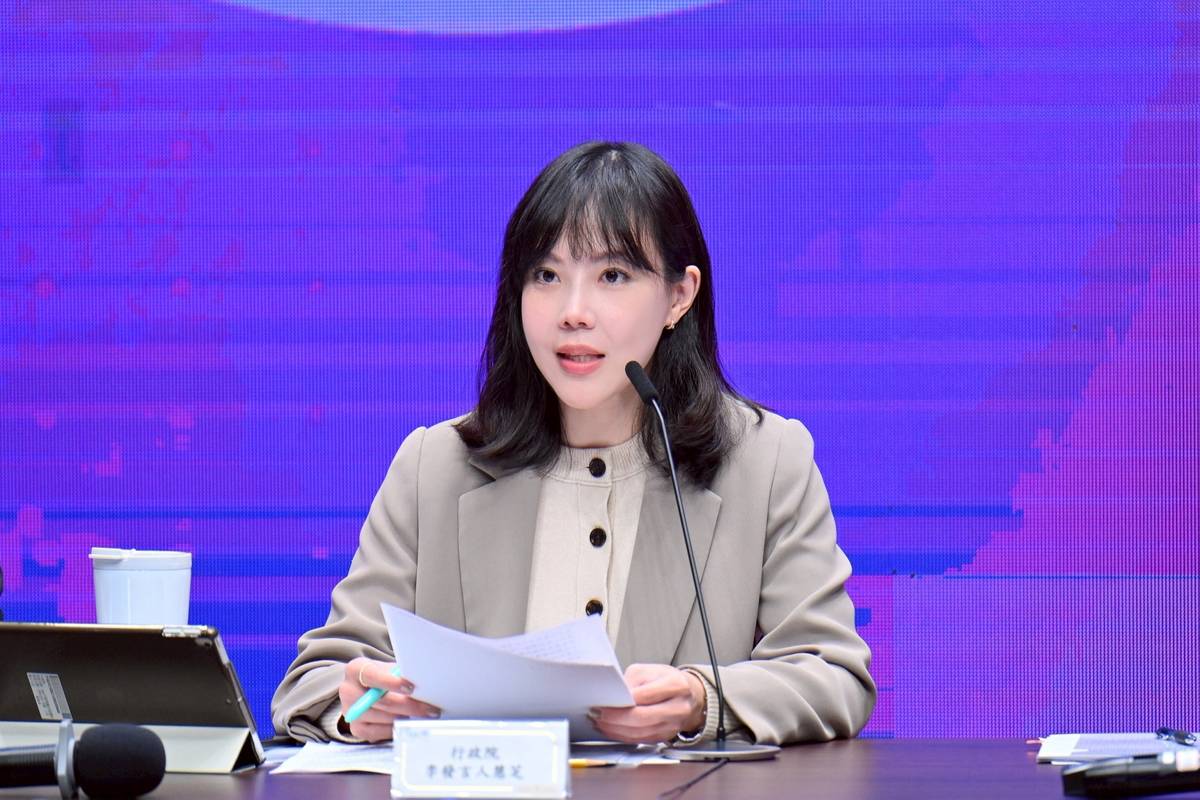 行政院發言人李慧芝轉述行政院院長卓榮泰指裁示事項