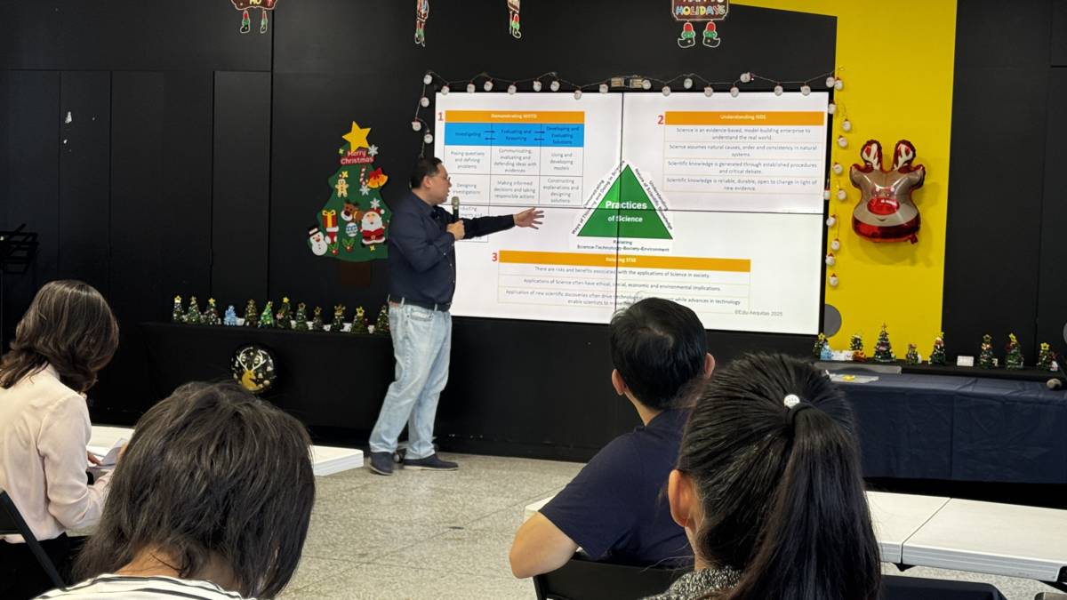 新加坡 STEAM 教育協會創辦人/總監藍繼輝博士 (Dr. Turner Lam)分享PISA