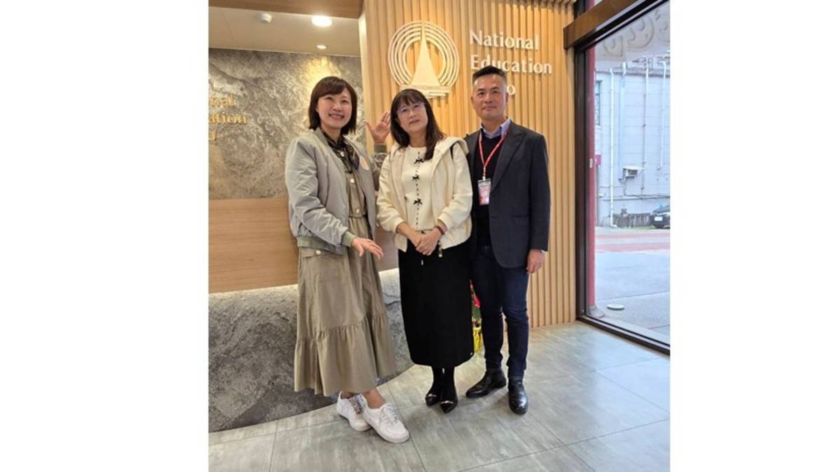 家人是堅定的力量！受訪當天調查官的妻子前來支持
由左至右：小風、廖調查官妻子、廖調查官