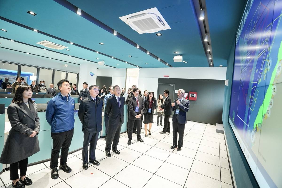 AI智慧科技中心，將海域監控範圍從原本的600多平方公里大幅擴增至4,000平方公里。