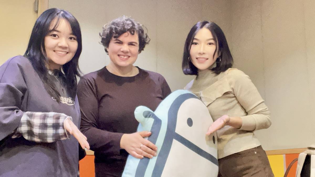 左起：若晴、愷琳、玉水