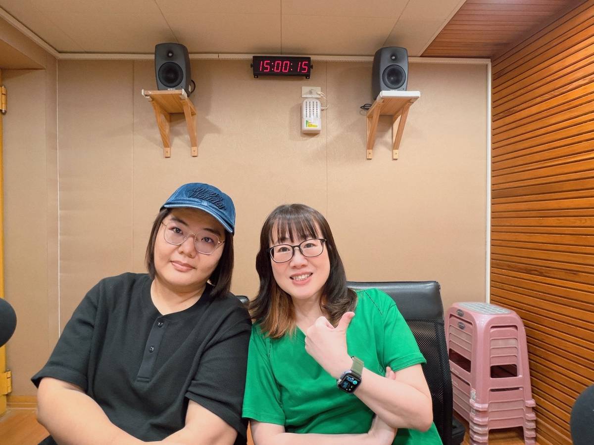 愫芬主任(右)與怡婷主任分享如何尋找適合的保母