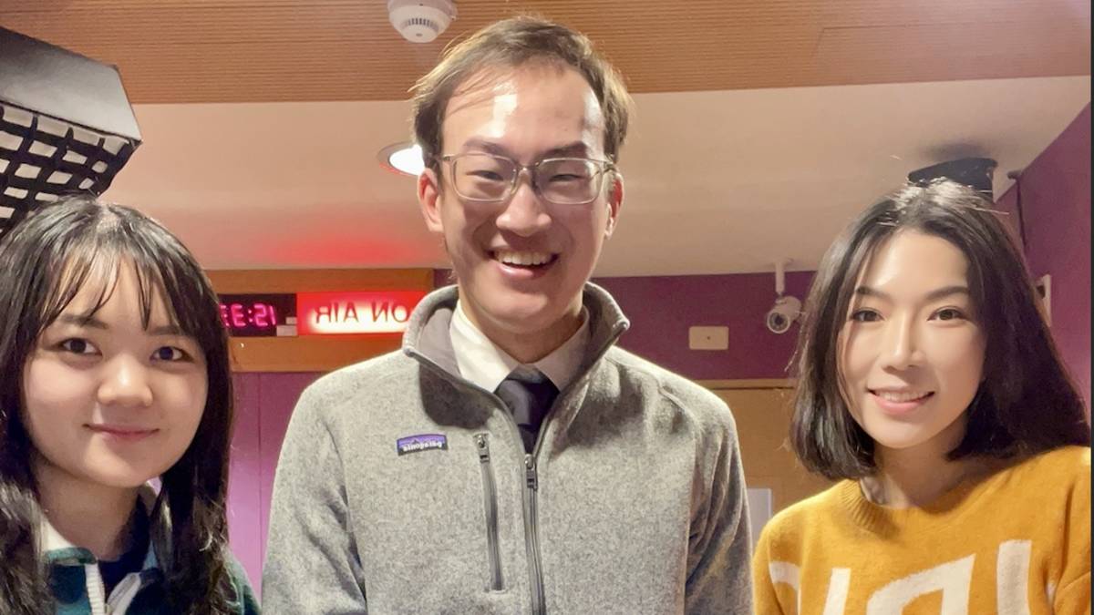 左起：若晴、新人、玉水