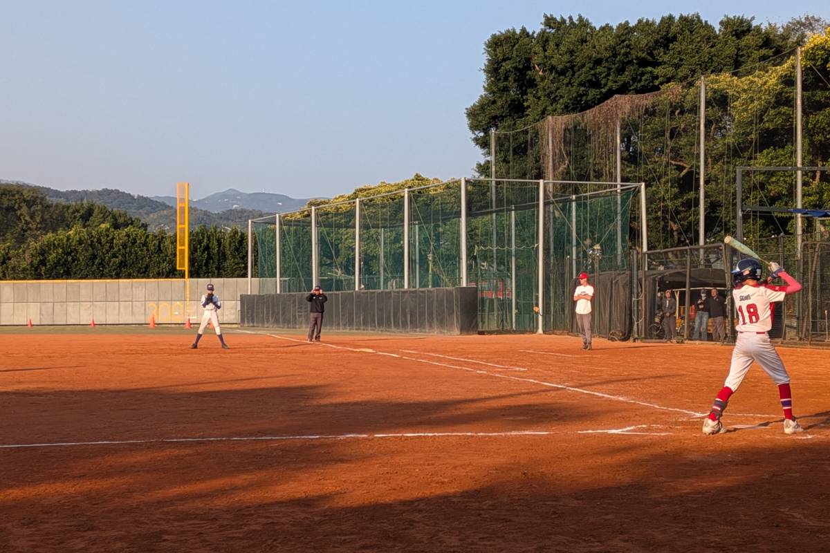 臺美球員展現「以球會友」的精神