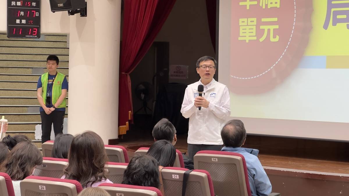 教育局長勉勵「AI×SEL校園文化行動」核心在於讓行政回到「支持人」的本質，讓科技成為減量工具、讓SEL成為增能語言 (新北教育局提供)