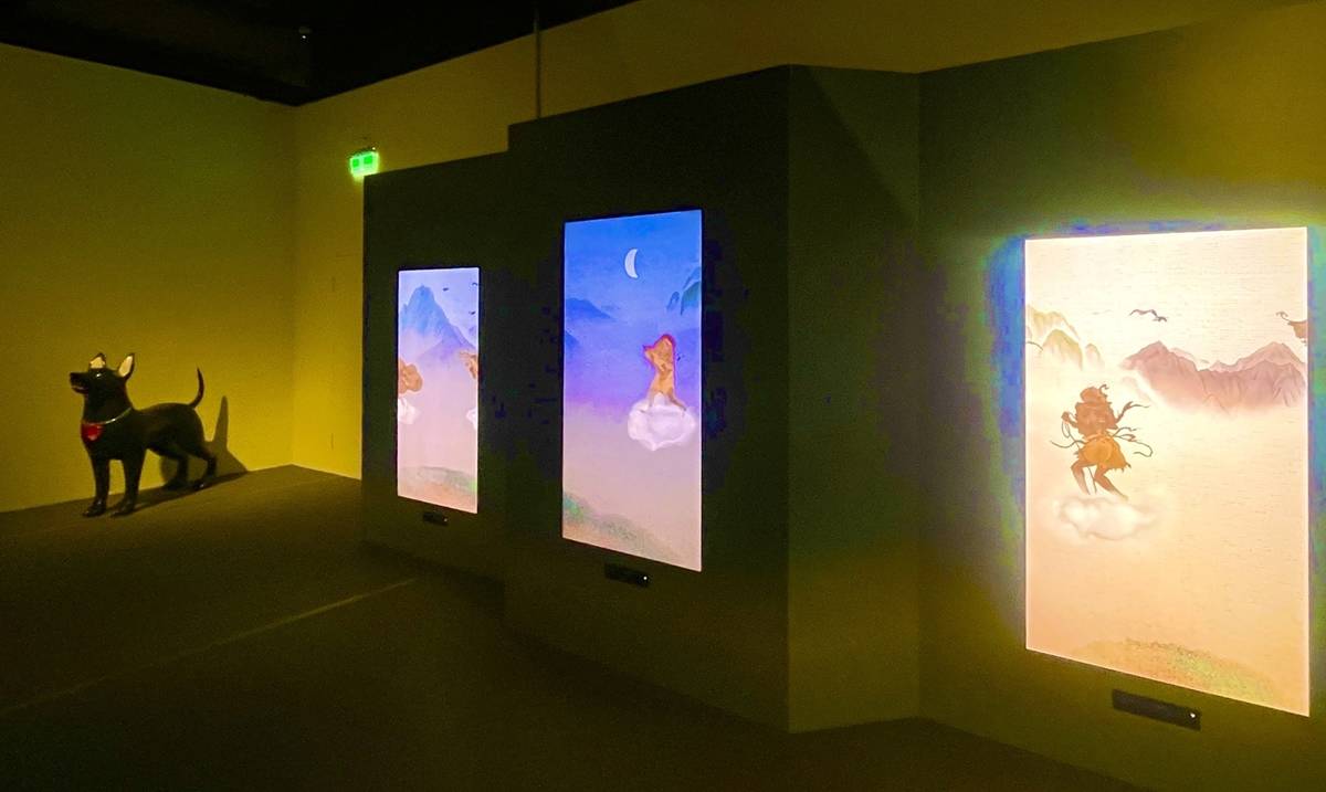 出神入化 三官數位藝術展(故宮博物院提供)