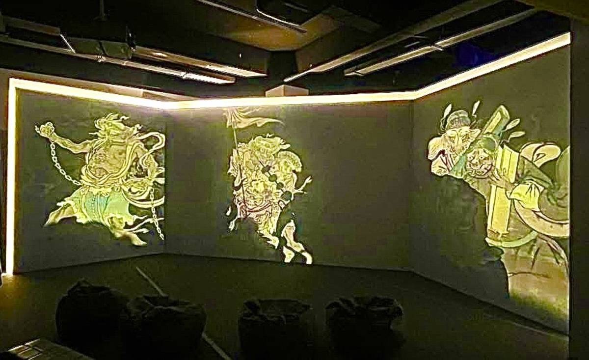 三官化境：沉浸劇場(故宮博物院提供)