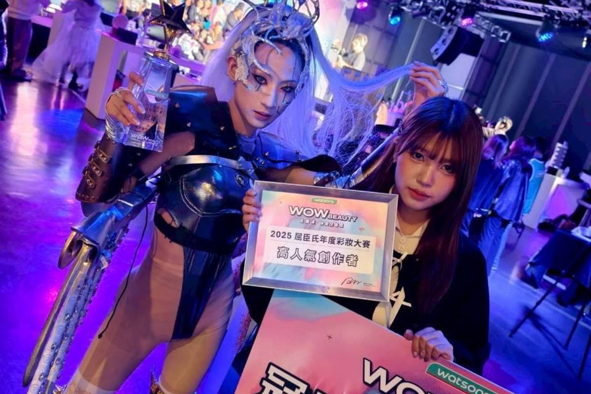 南應美容系大三生湯杏雪勇奪2026屈臣氏美妝大賽第一名