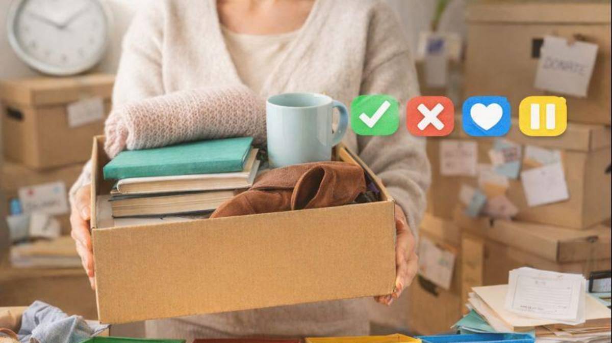 過年前大掃除，用不到的東西先斷捨離 (AI生圖)